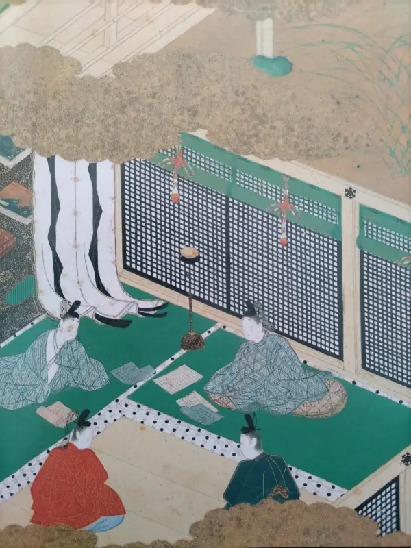 『源氏物語画帖』土佐光起筆　江戸時代初期